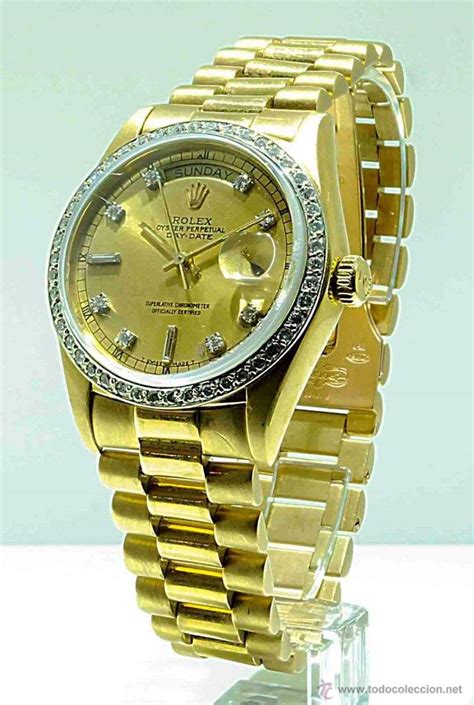 rolex presidente diamantes|reloj rolex presidencial precio.